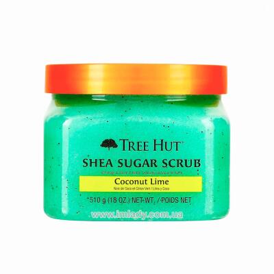 Скраб для тіла Tree Hut Coconut Lime 510 г